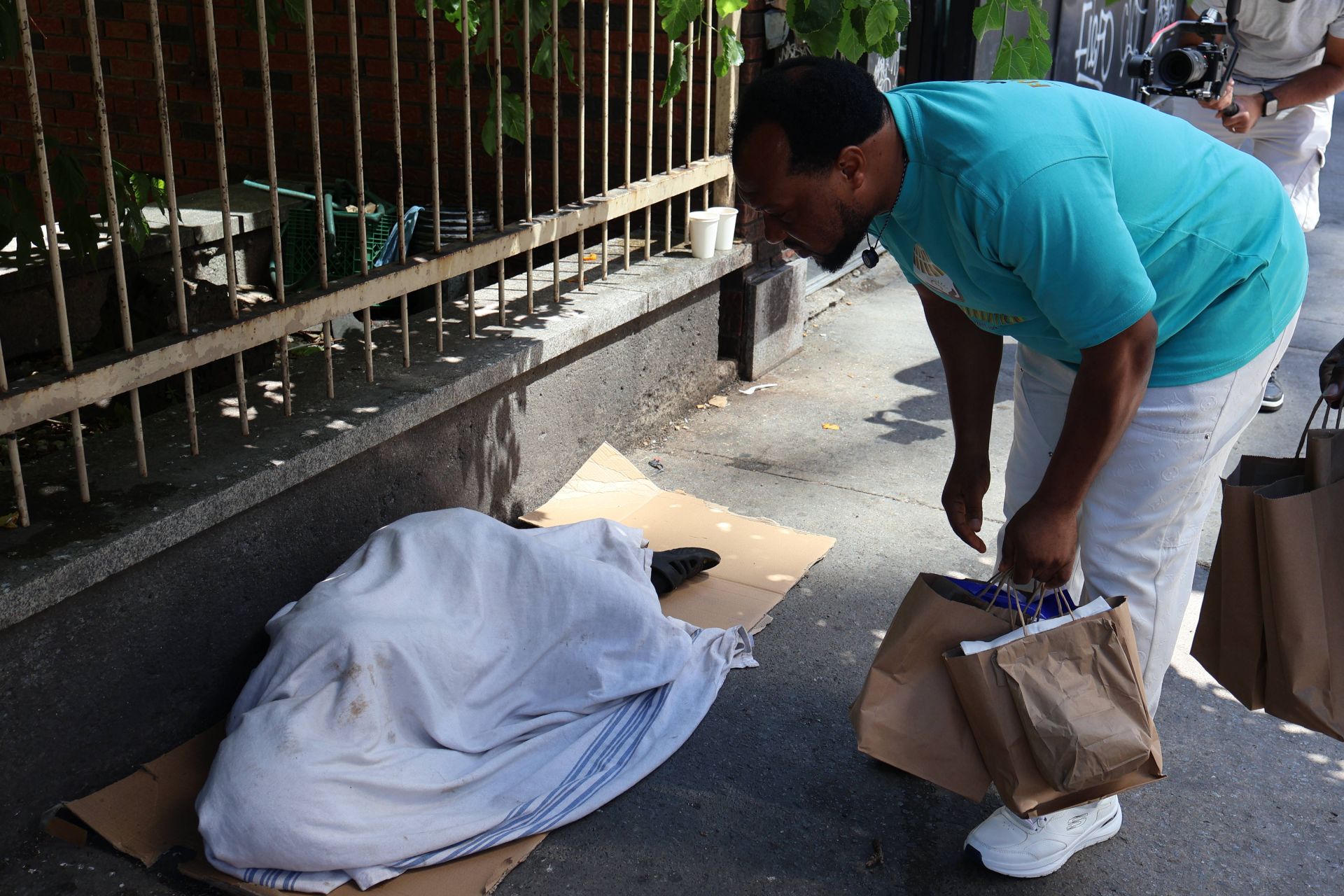 John chi foundation outreach to the less privileged in Monstreal